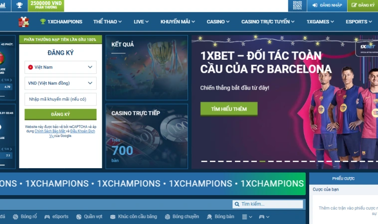 Hướng Dẫn Đăng Ký 1xBET Chi Tiết Từ A Đến Z